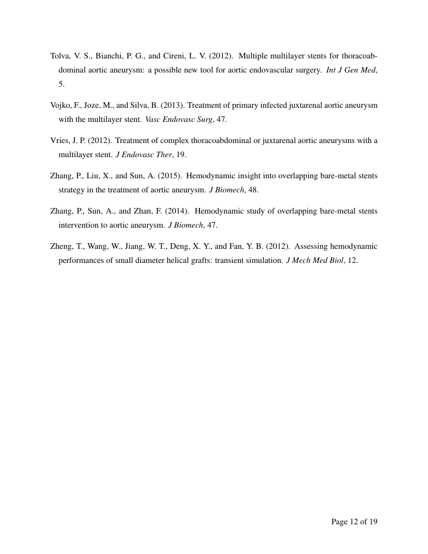 Example of Journal of Orthopedics Rheumatology and Sports Medicine format
