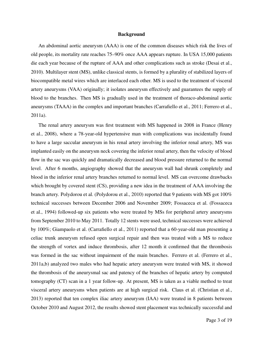 Example of Journal of Orthopedics Rheumatology and Sports Medicine format