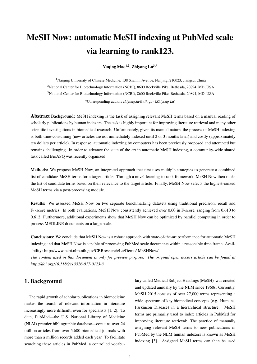 Example of American Journal of Food Science and Technology format