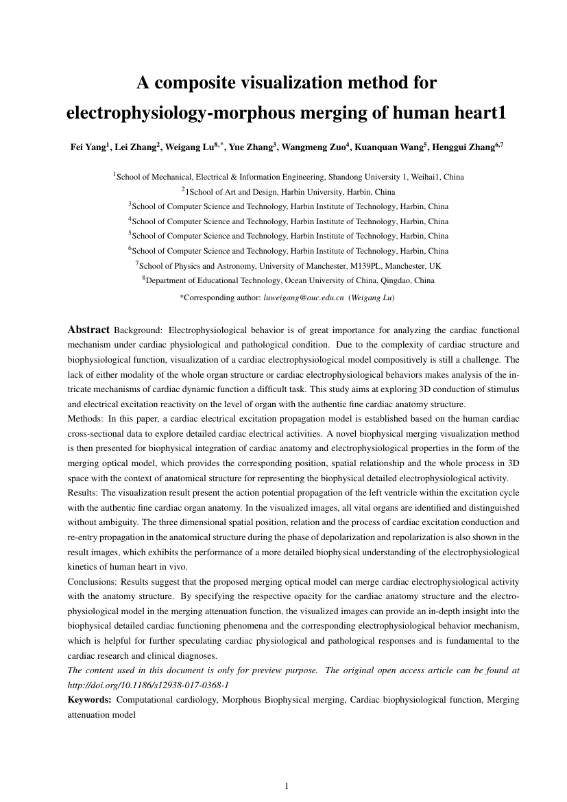 Example of American Journal of Clinical Medicine Research format