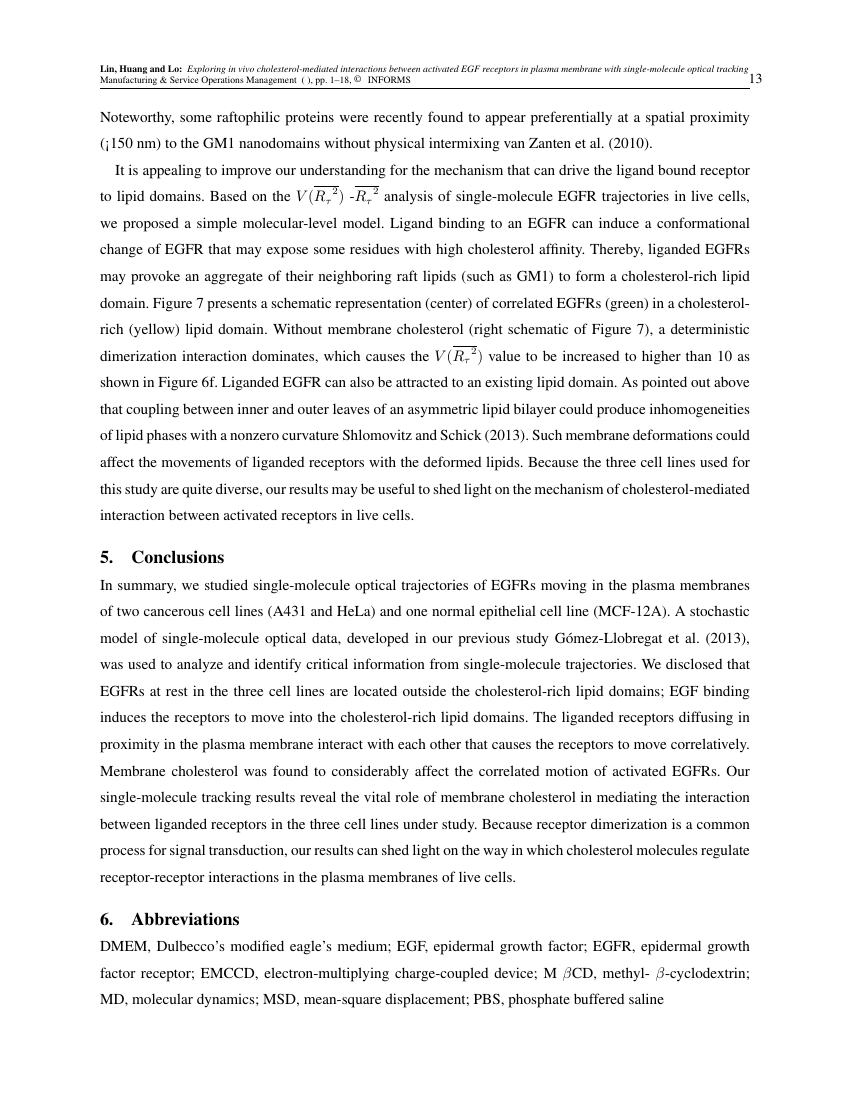 Example of Manufacturing & Service Operations Management format