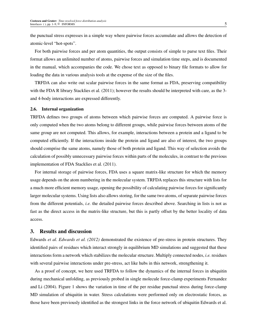 Interfaces Template Informs