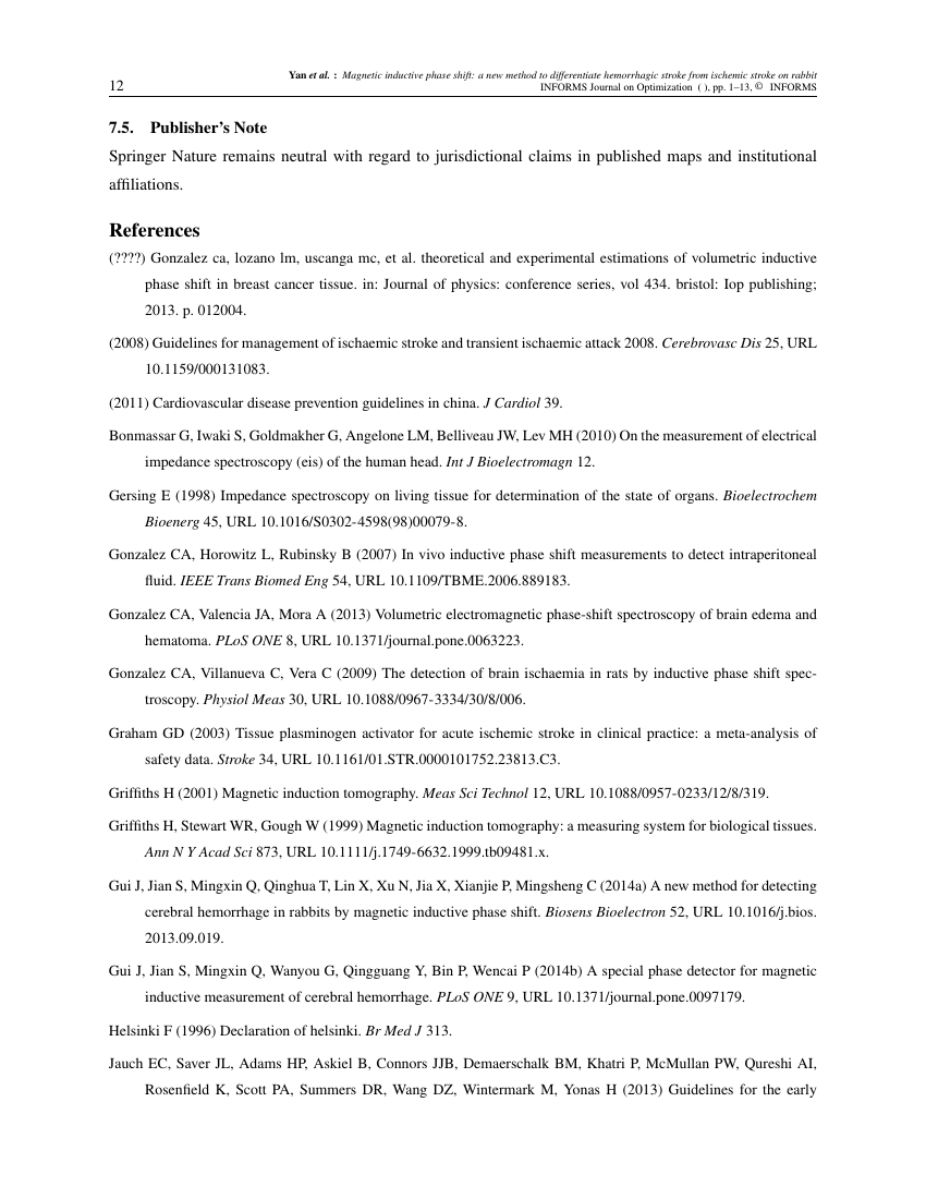 Example of INFORMS Journal on Optimization format