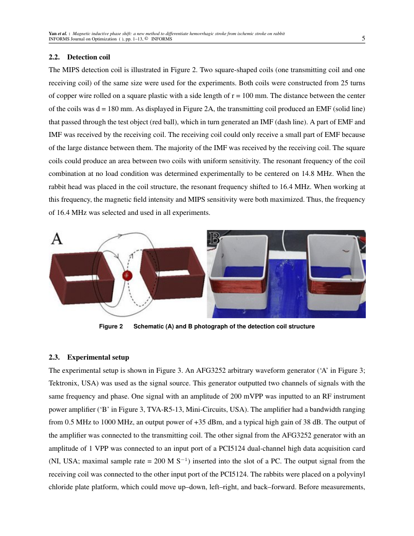 Example of INFORMS Journal on Optimization format