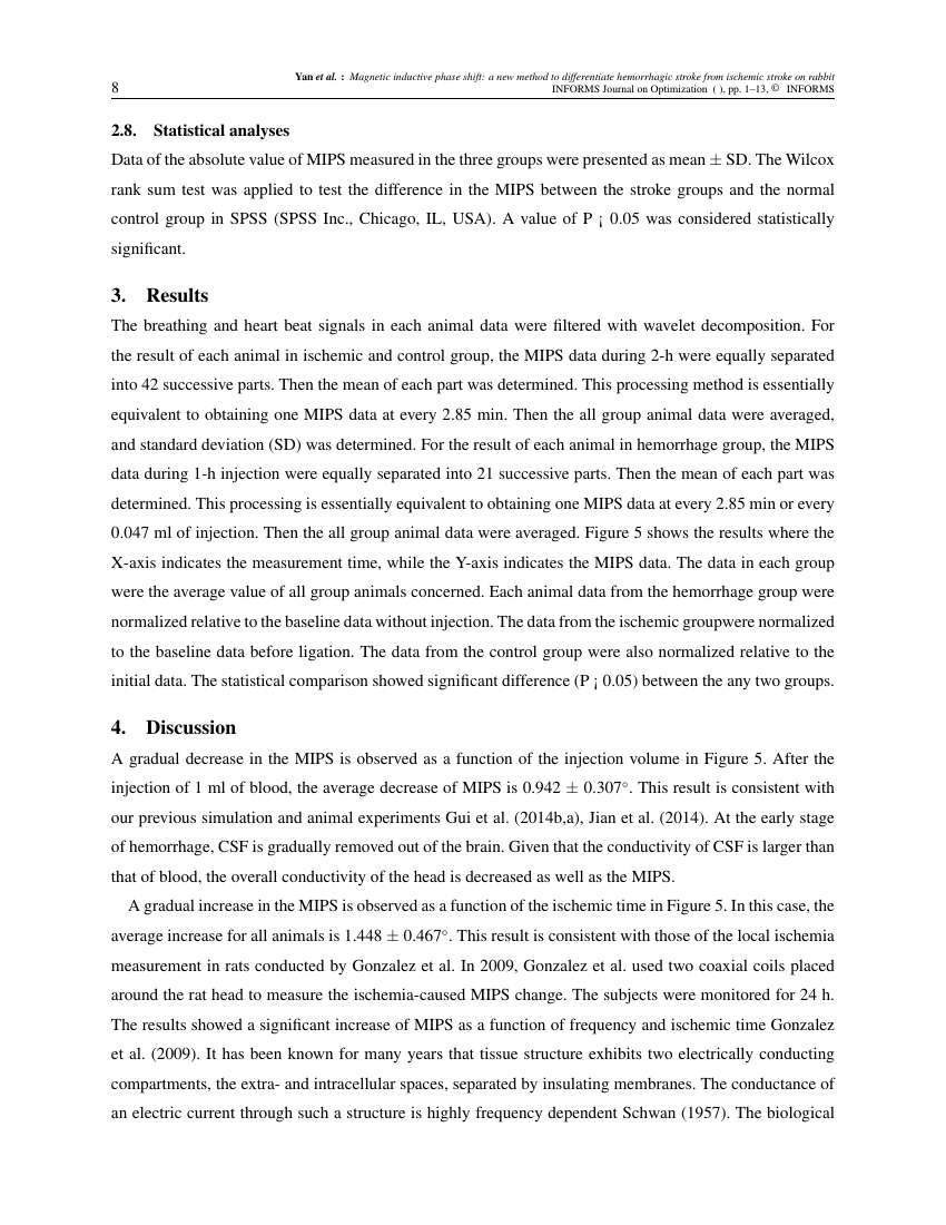 Example of INFORMS Journal on Optimization format