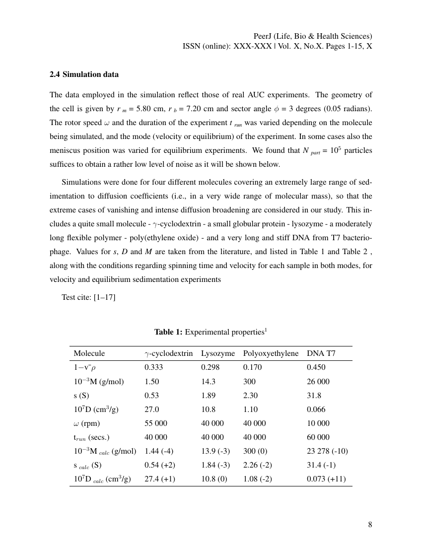 Example of Advanced Research in Computing and Applications format