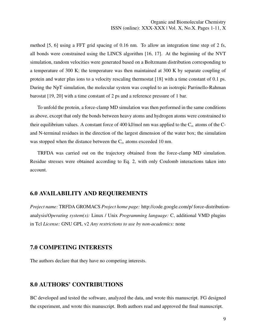 Example of Advanced Research in Business and Management Studies format
