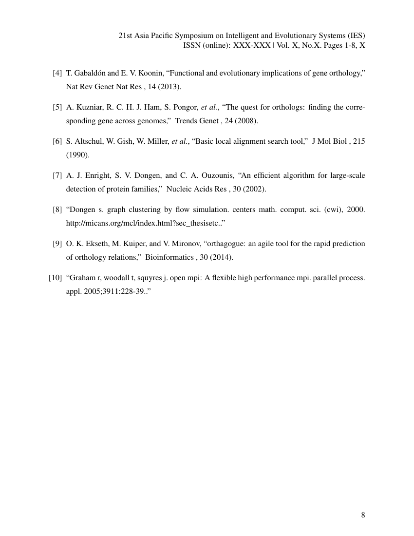 Example of Advanced Review on Scientific Research format