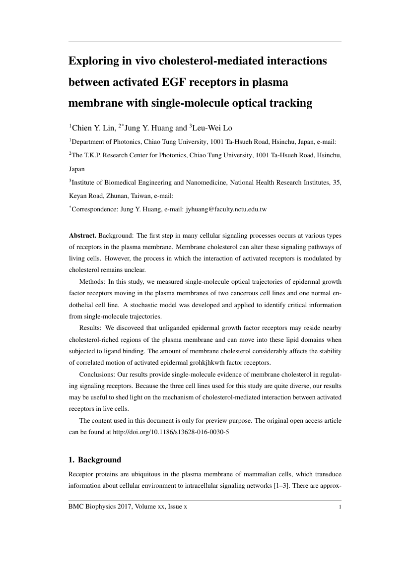 Example of Journal of Sustainable Architecture and Civil Engineering format