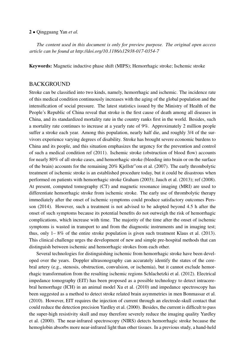 Example of Hispania format