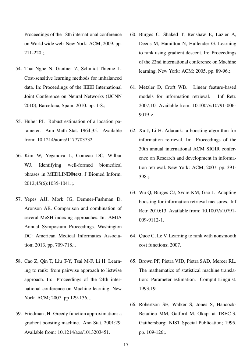 Example of Object format