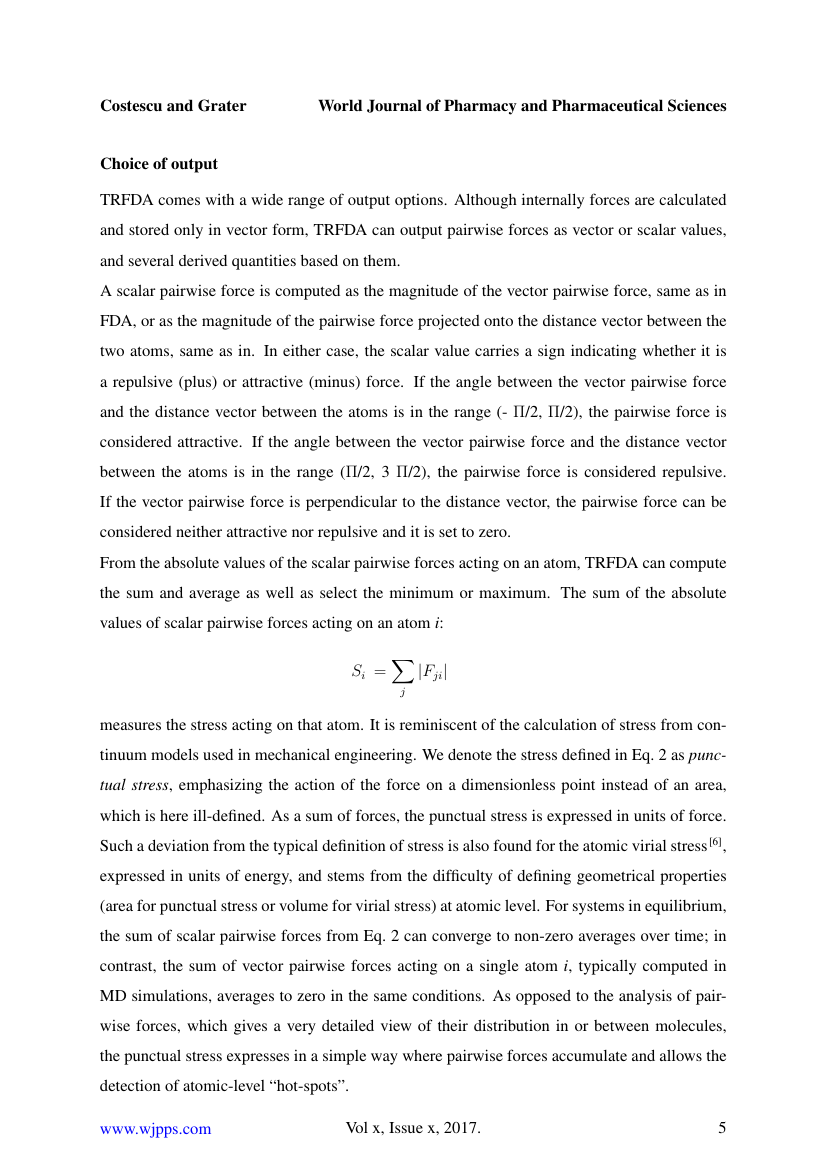 Example of World Journal of Pharmacy and Pharmaceutical Sciences format