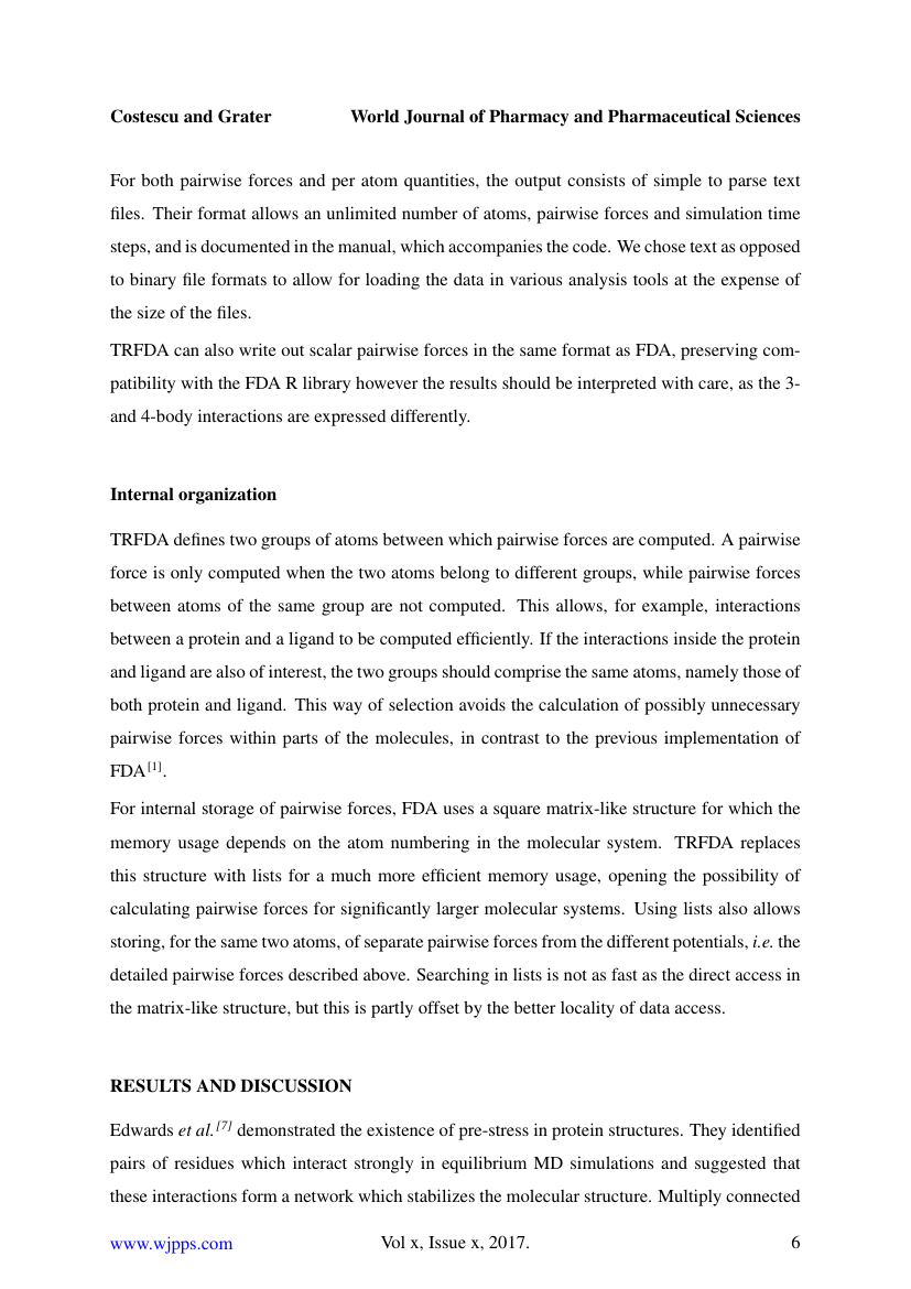 Example of World Journal of Pharmacy and Pharmaceutical Sciences format