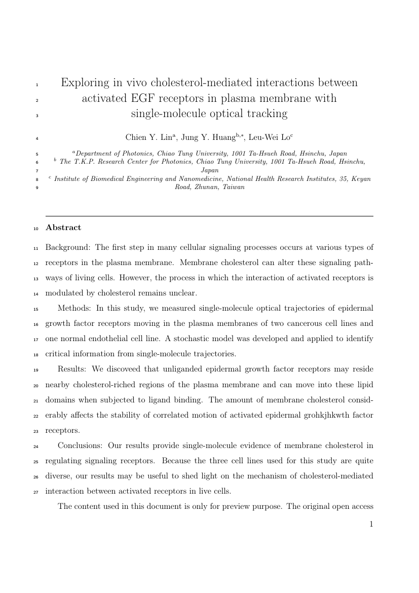 Example of Journal of Advanced Research format