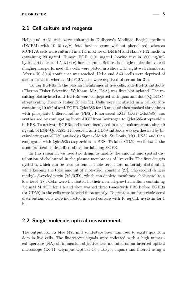 Journal of Optical Communications Template De Gruyter