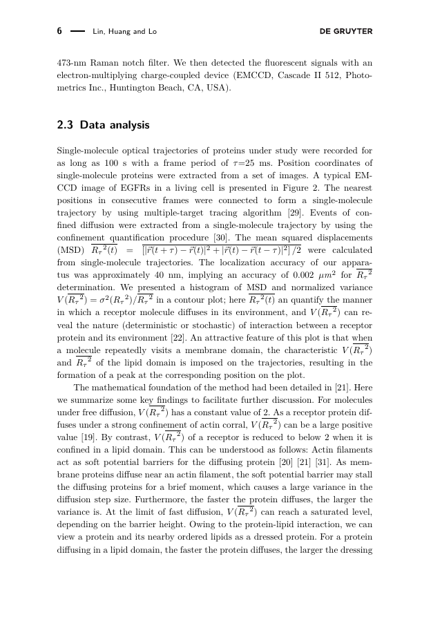 Journal of Optical Communications Template De Gruyter