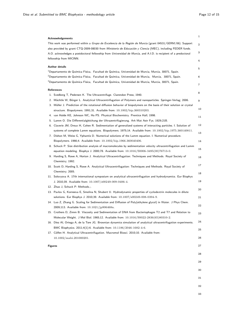 Bmc Title Format Example.pdf BMC Biophysics - methodology article Template - BMC