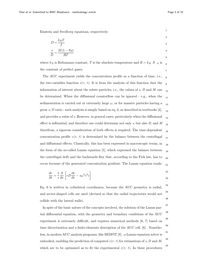 Bmc Methods BMC Biophysics - methodology article Template - BMC