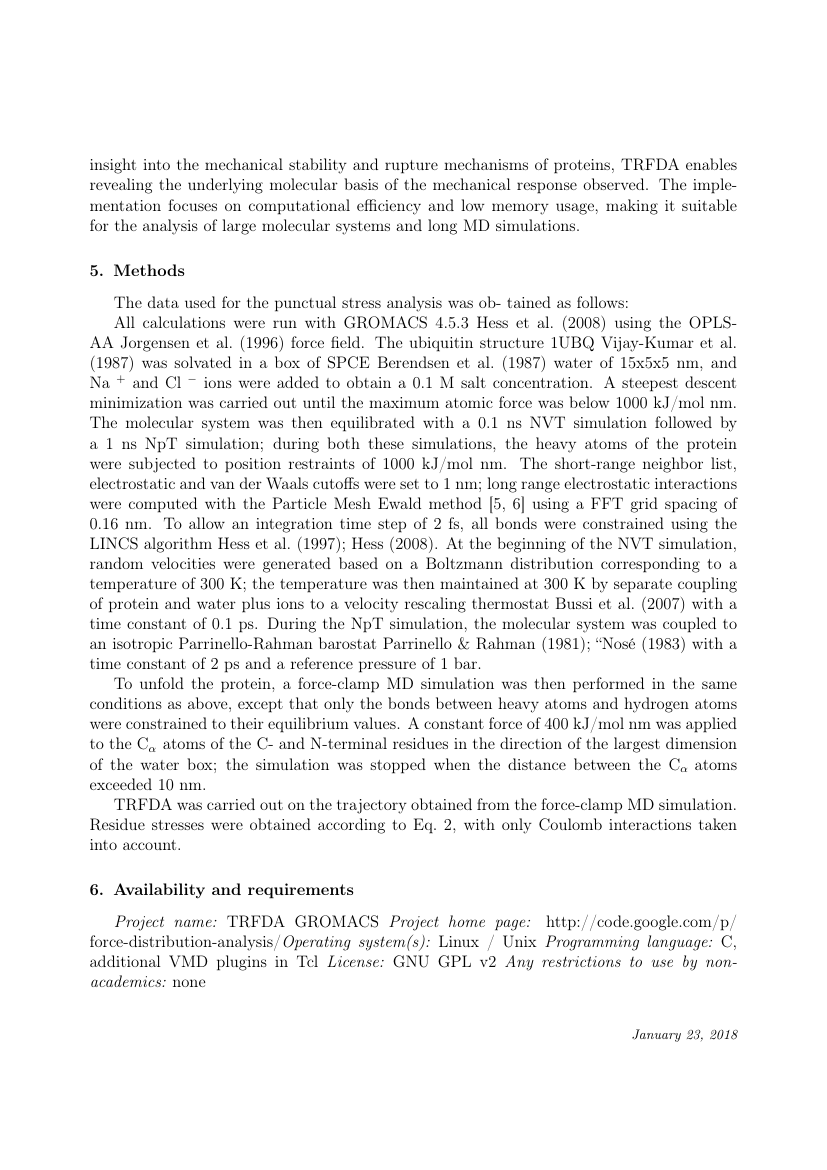 Example of Telecommunications Policy format