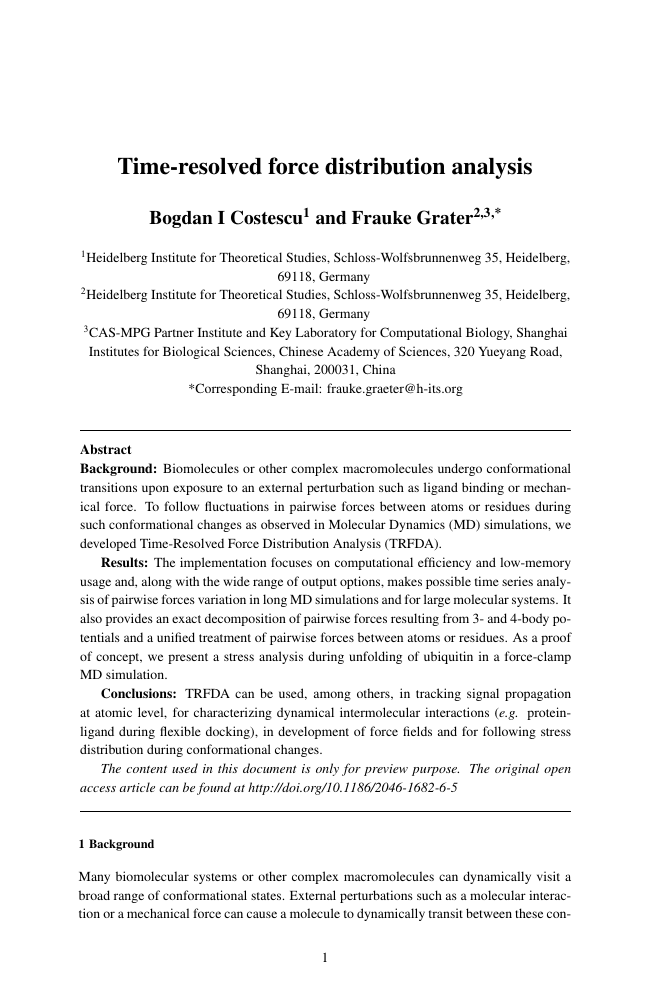 Humanities paper structure image