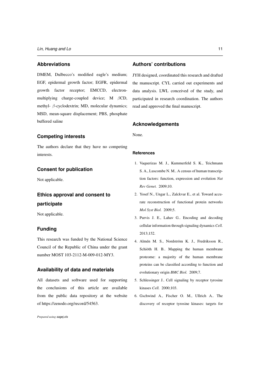 Example of Technology in Cancer Research & Treatment format