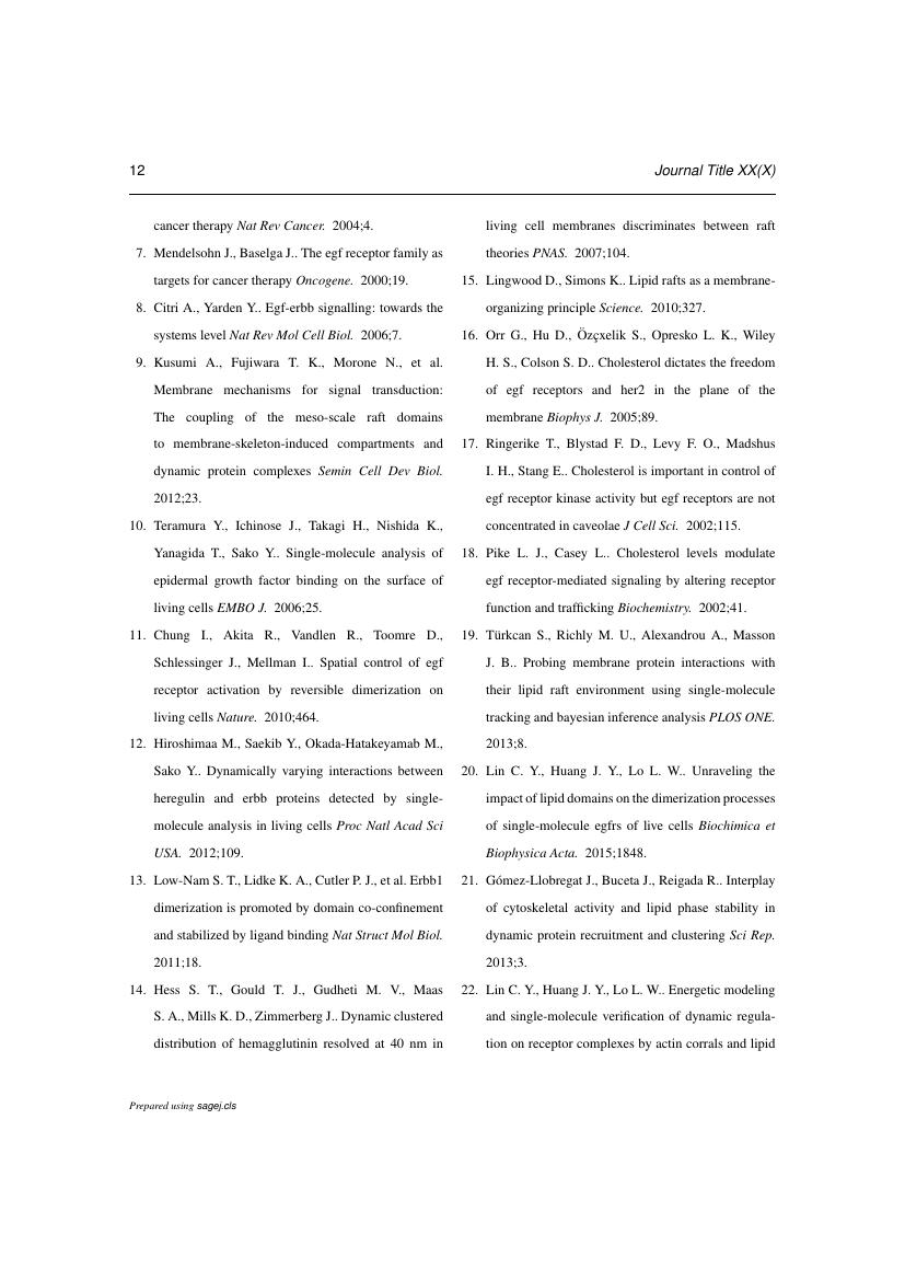 Example of Technology in Cancer Research & Treatment format
