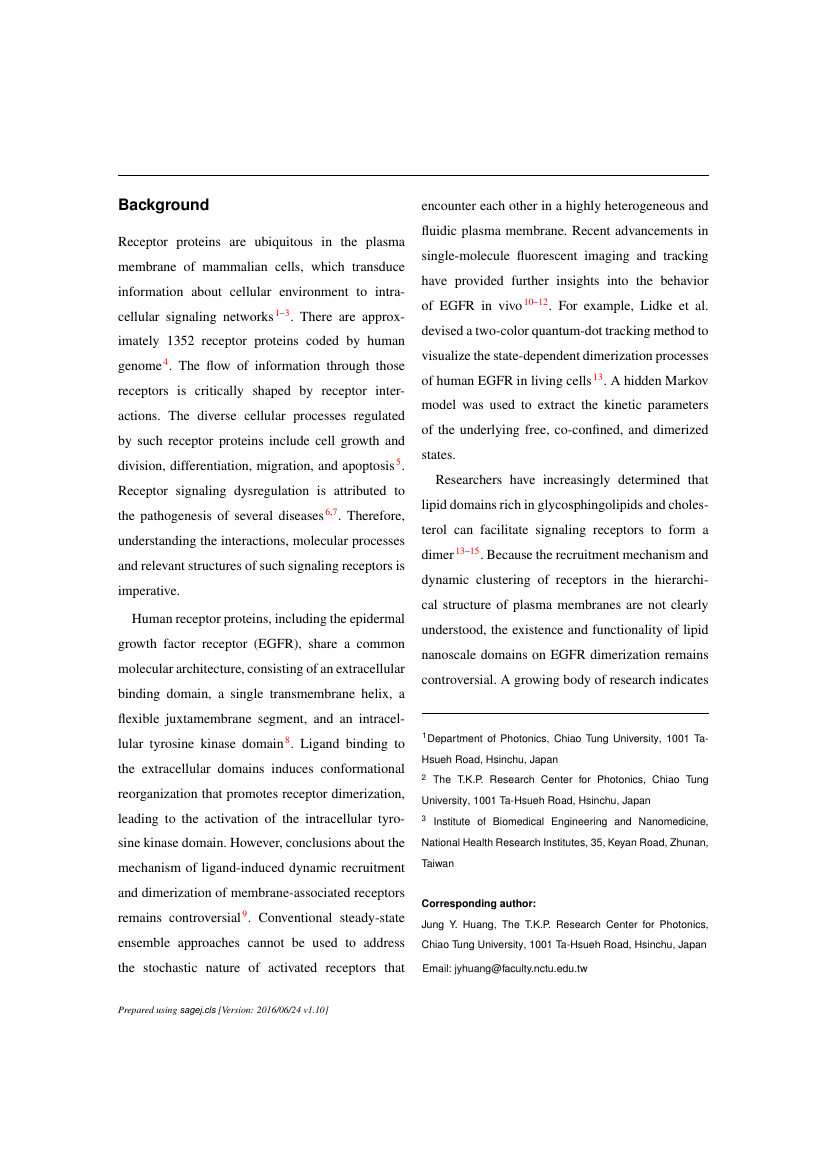 Example of Technology in Cancer Research & Treatment format
