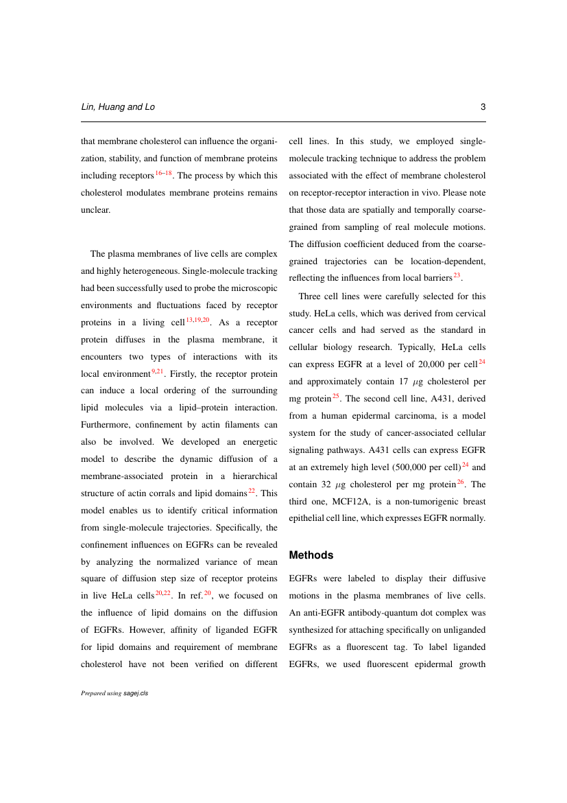 Example of Technology in Cancer Research & Treatment format