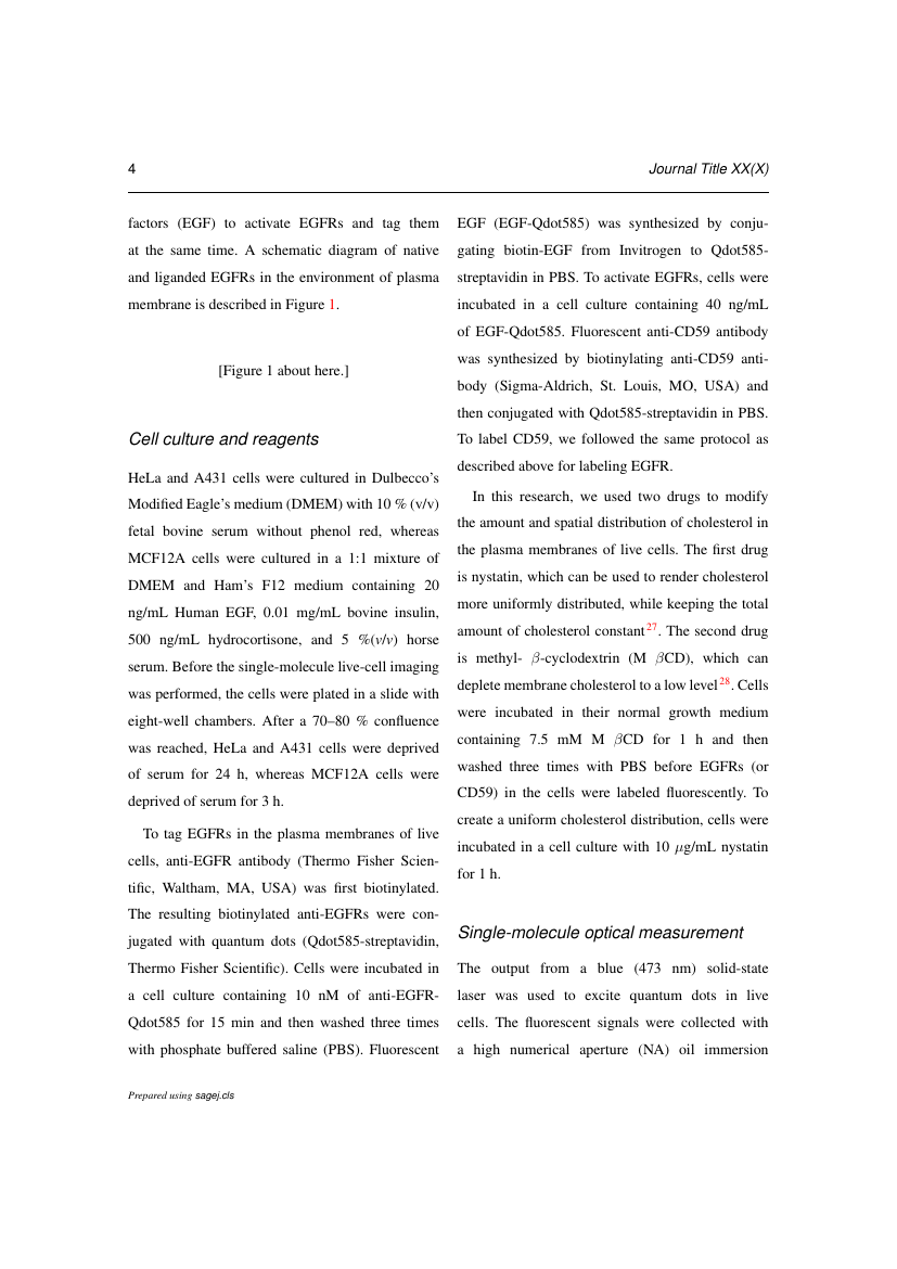 Example of Technology in Cancer Research & Treatment format