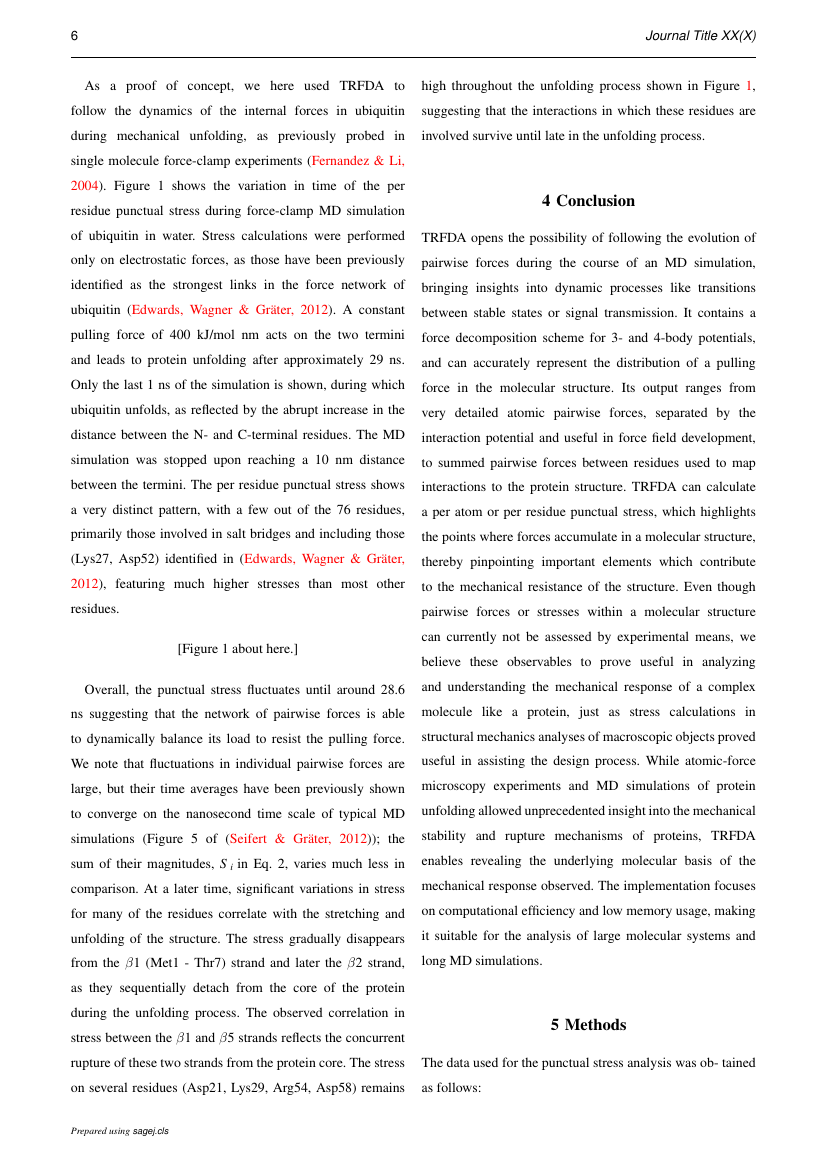 Example of The Journal of Special Education format