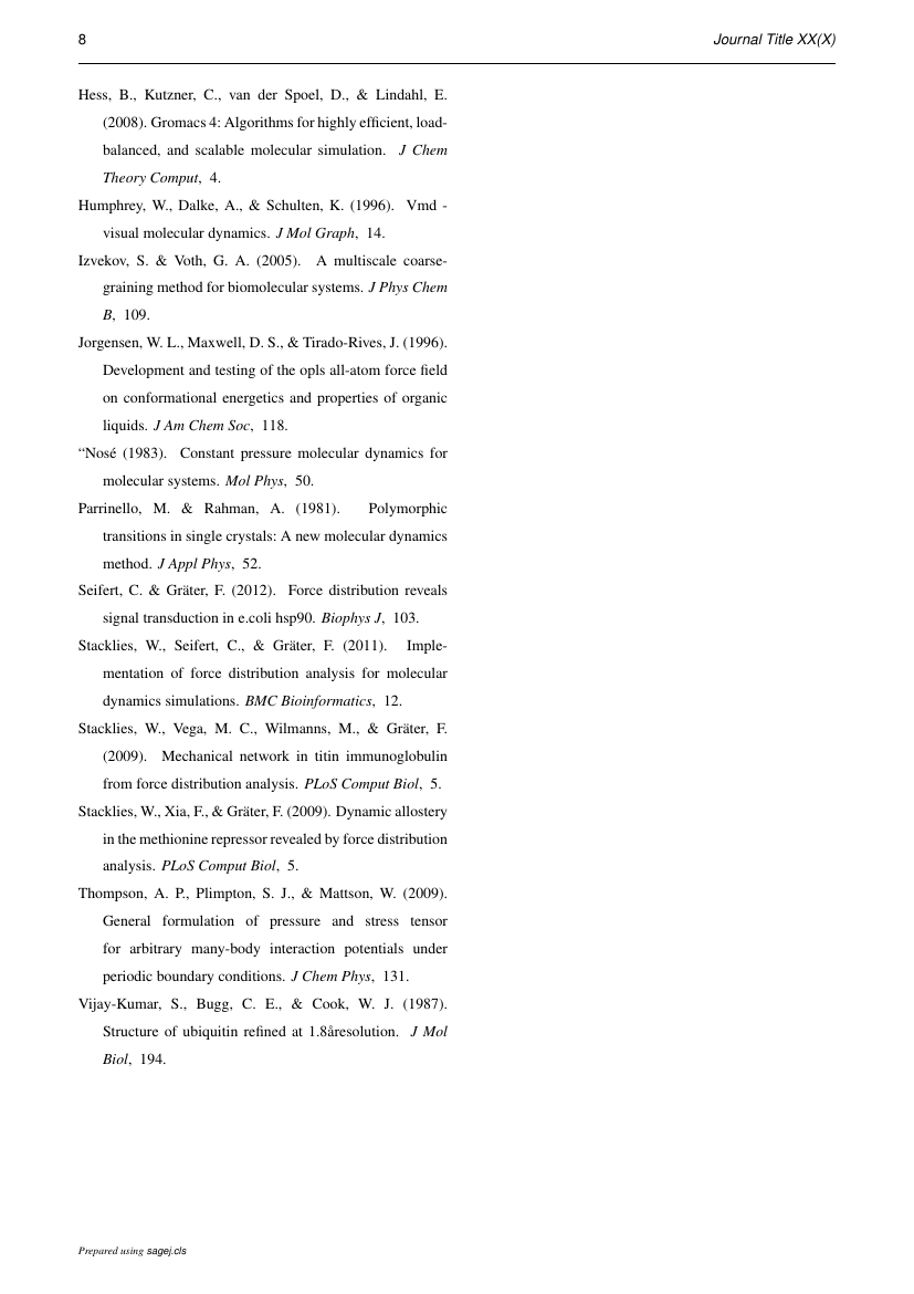 Example of The Journal of Special Education format