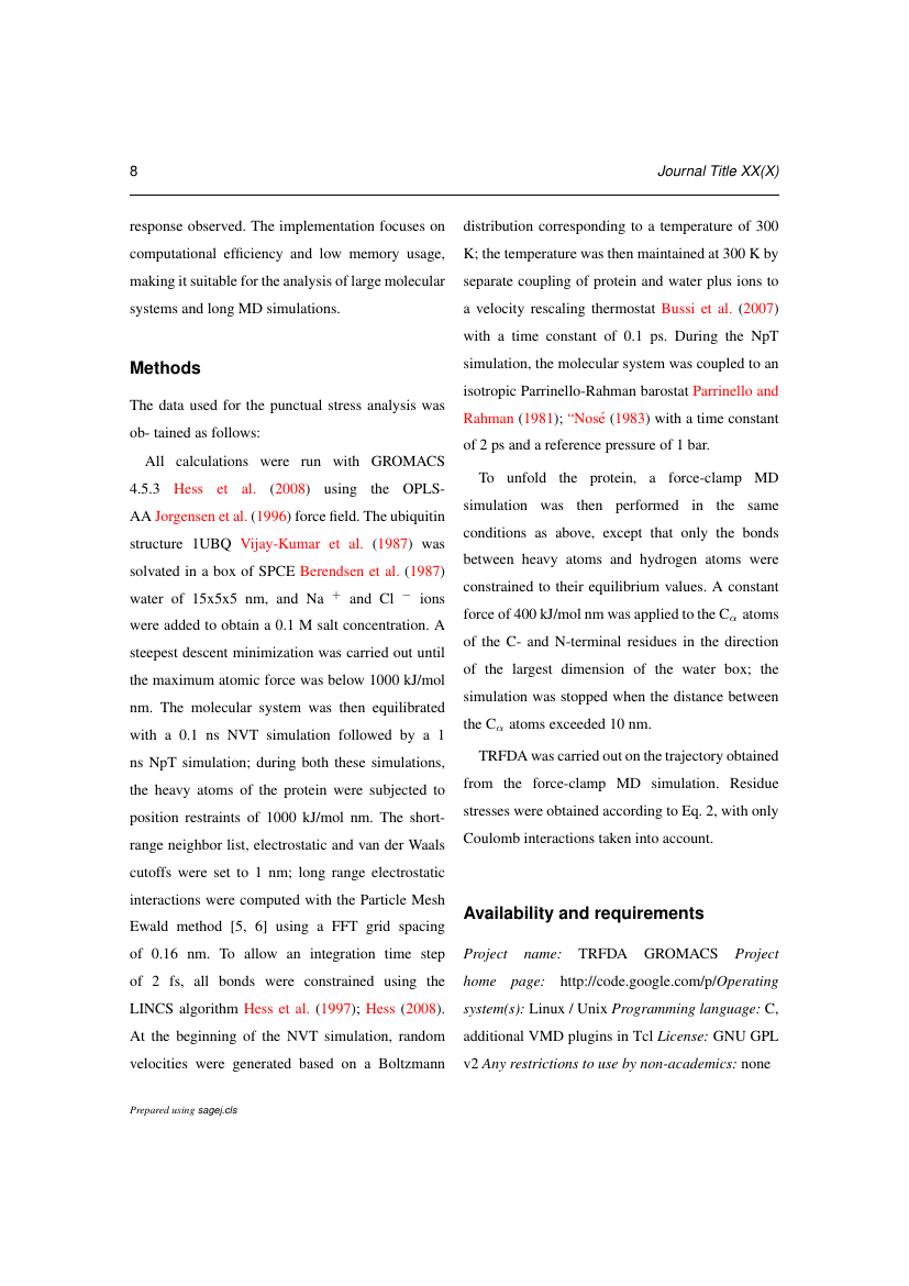 Example of Advances in Structural Engineering format