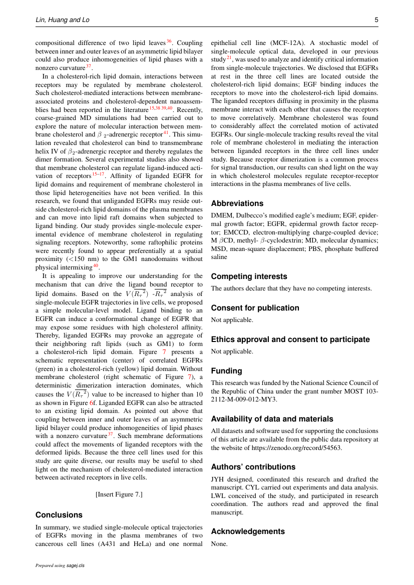 Journal of Sandwich Structures & Materials Template SAGE