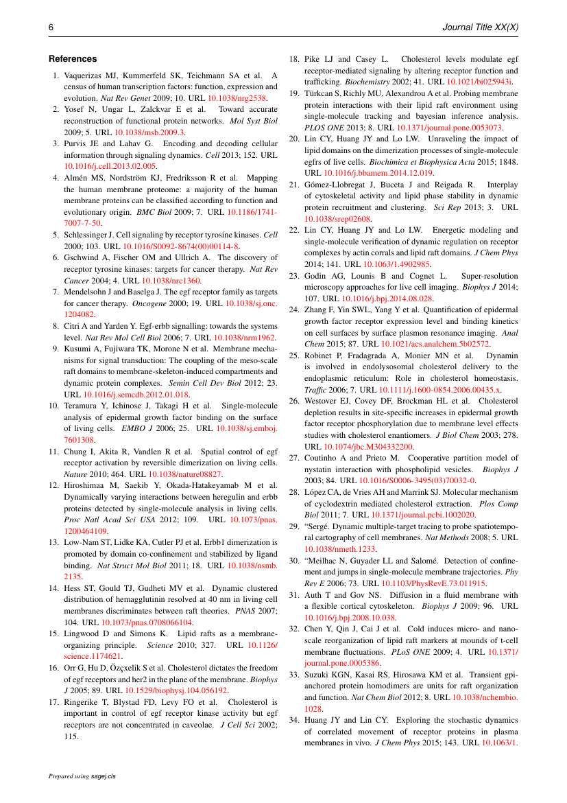 Example of Journal of Sandwich Structures & Materials format