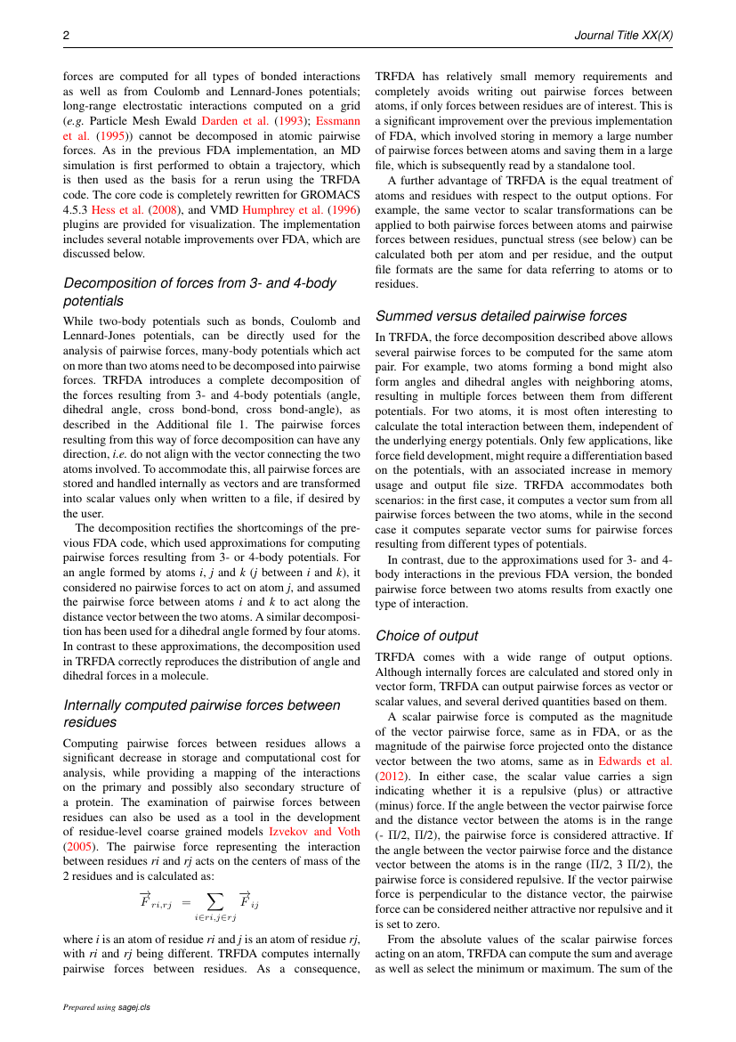 Example of SAGE Open Nursing format