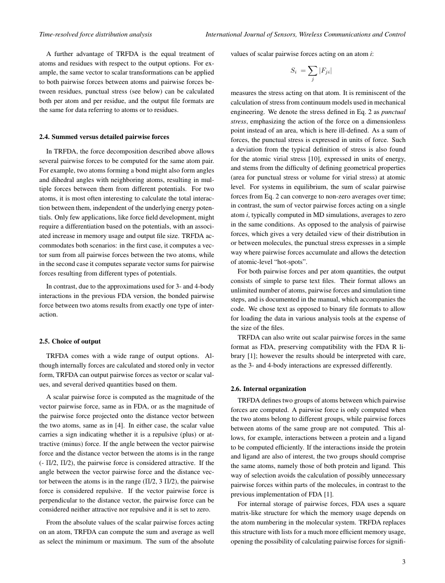 International Journal of Sensors, Wireless Communications and Control