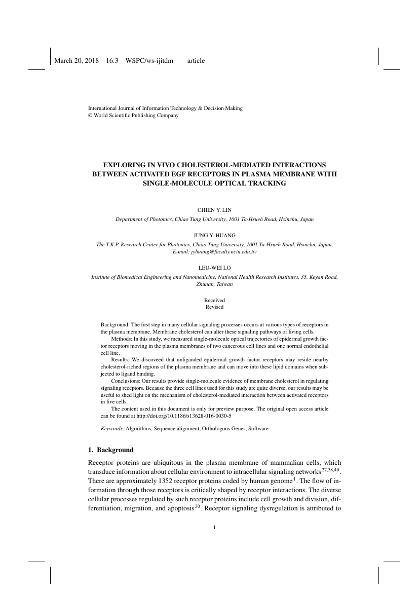 Example of International Journal of Air-Conditioning and Refrigeration format