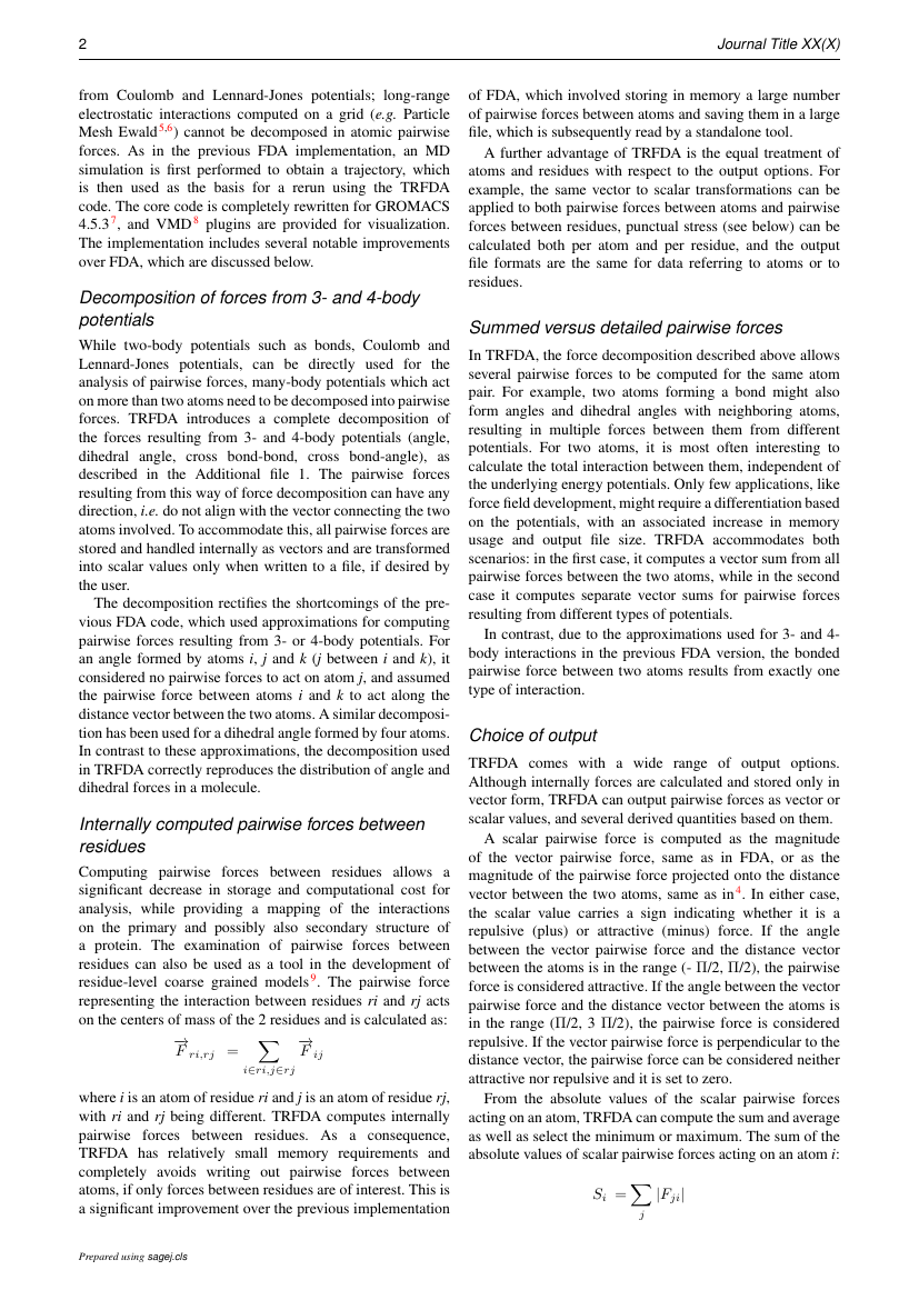 Example of Journal of Bioactive and Compatible Polymers format