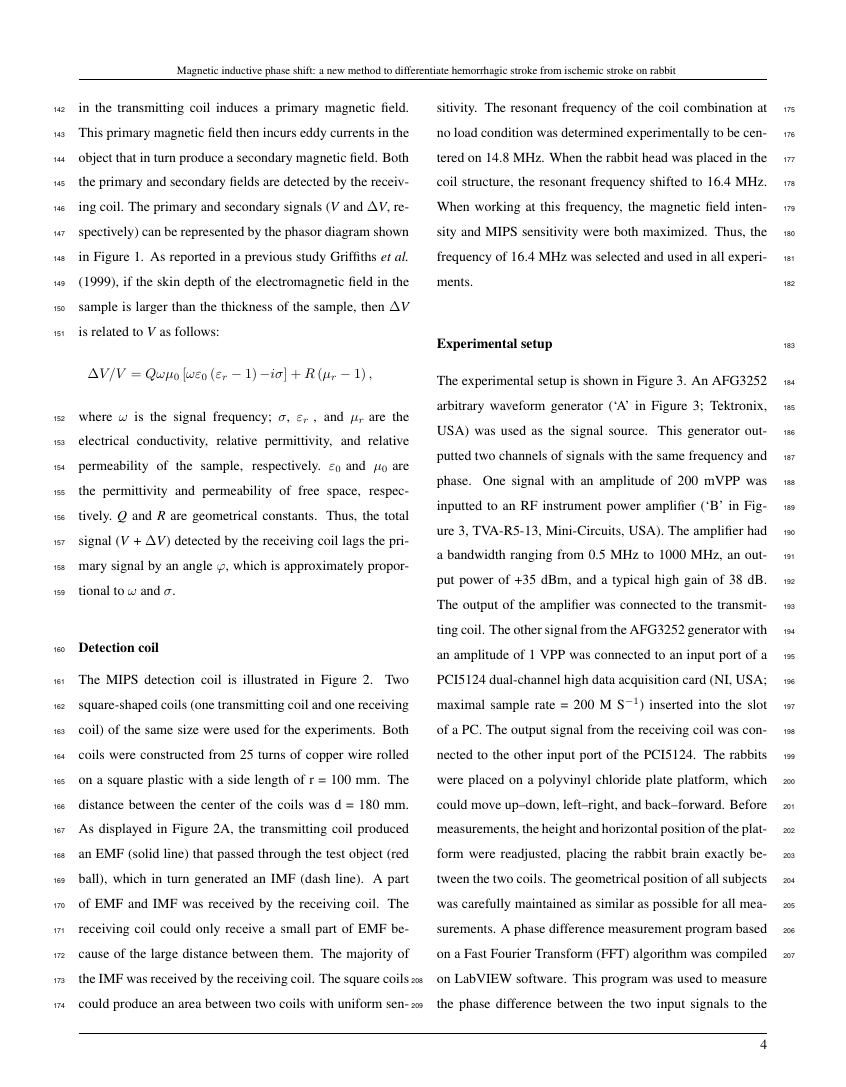 Example of Hydrology Research format
