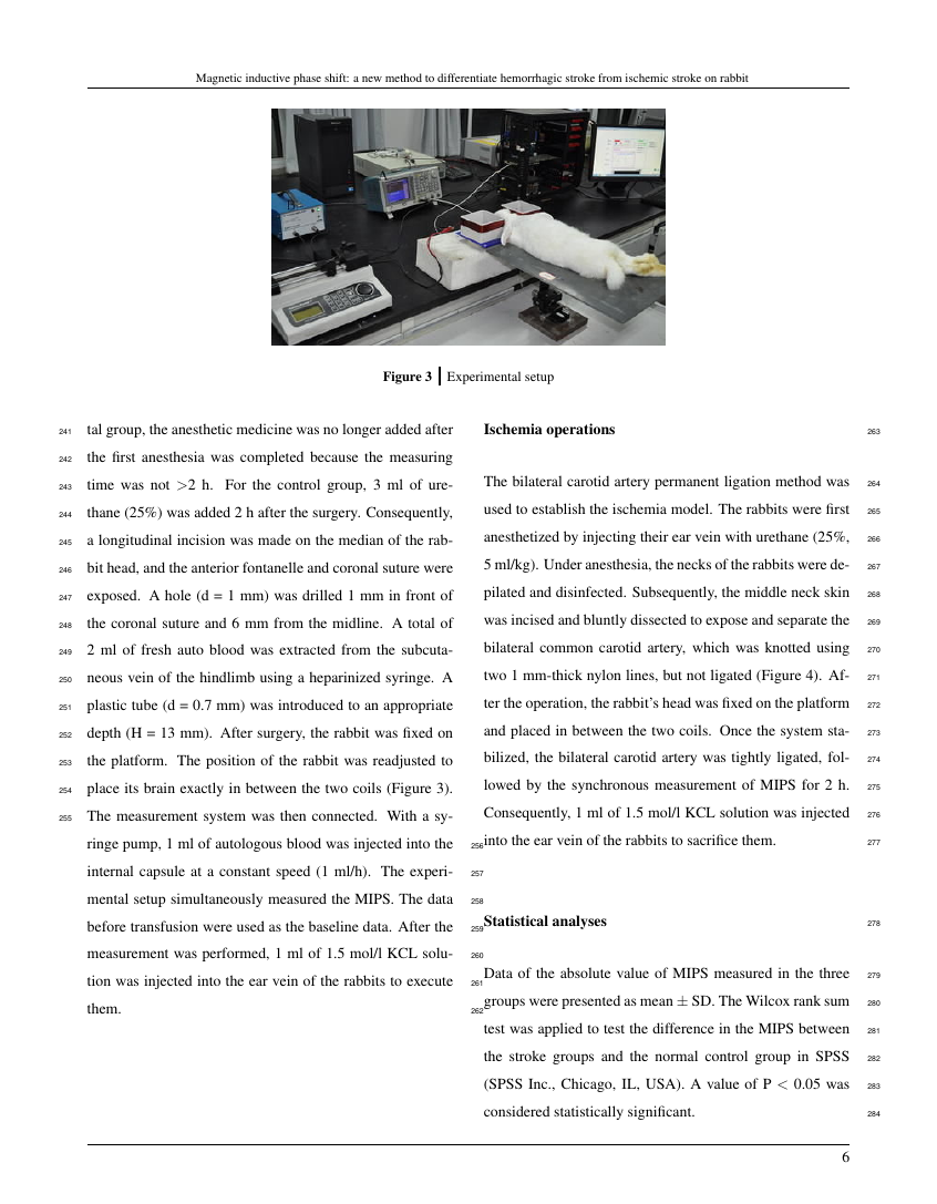 Example of Hydrology Research format
