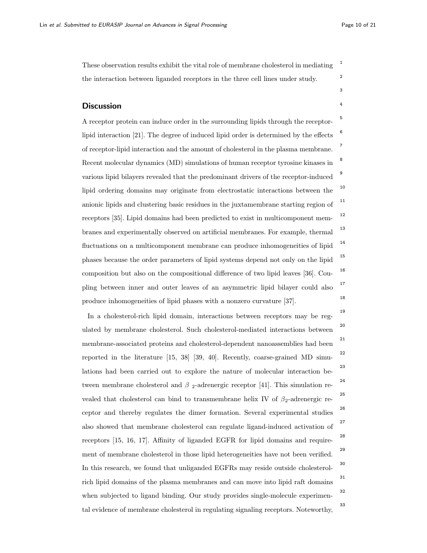 EURASIP Journal on Advances in Signal Processing Template Springer