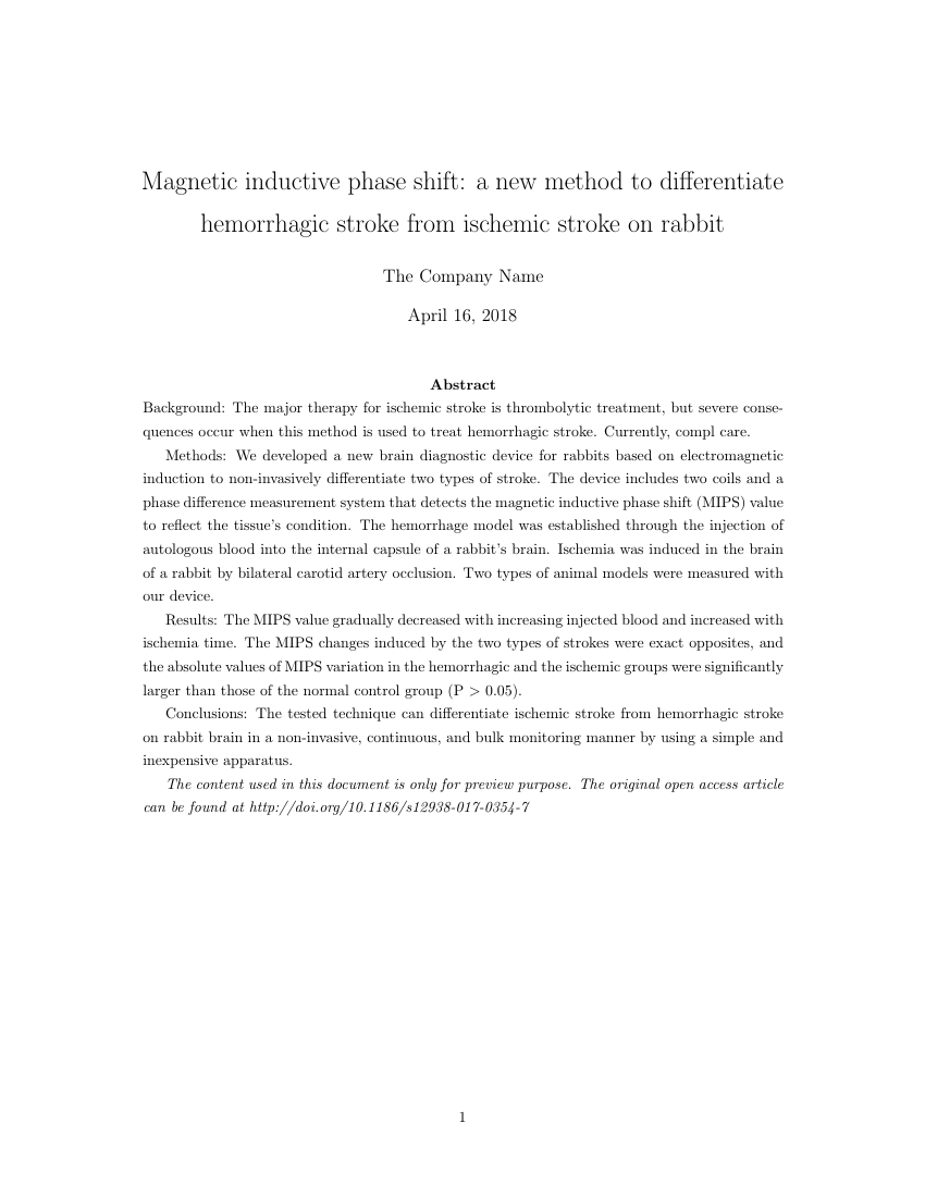 Default Format for White Papers Template White Paper