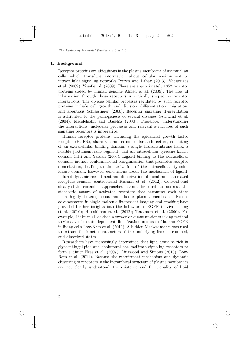 Example of The Review of Financial Studies format