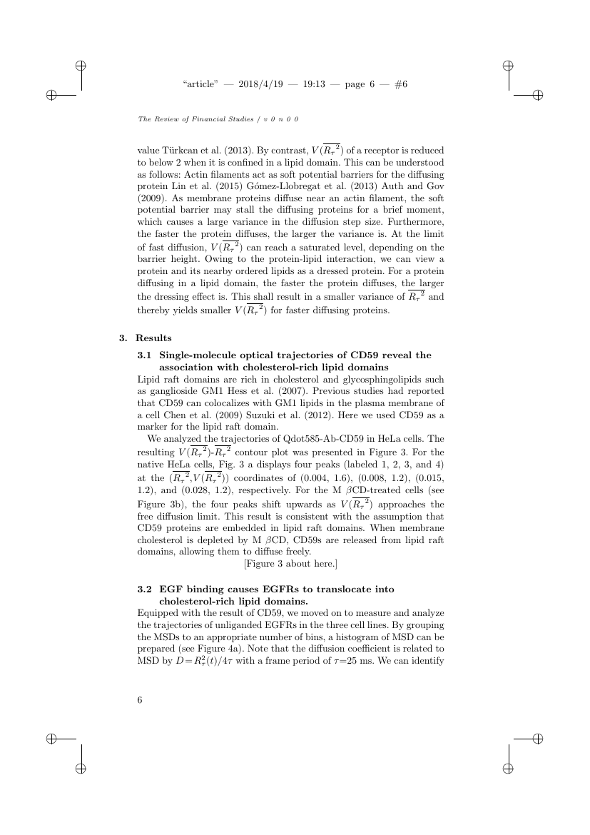 Example of The Review of Financial Studies format
