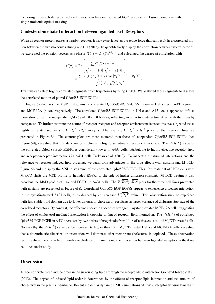 Brazilian Journal of Chemical Engineering Template Brazilian Society of Chemical Engineering Brazilian Journal of Chemical Engineering Template Brazilian Society of Chemical Engineering