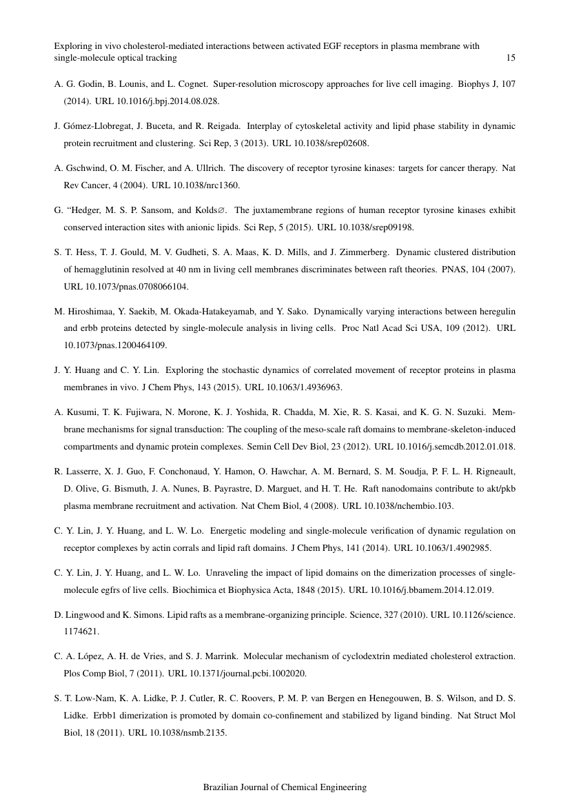 Brazilian Journal of Chemical Engineering Template Brazilian Society of Chemical Engineering Brazilian Journal of Chemical Engineering Template Brazilian Society of Chemical Engineering