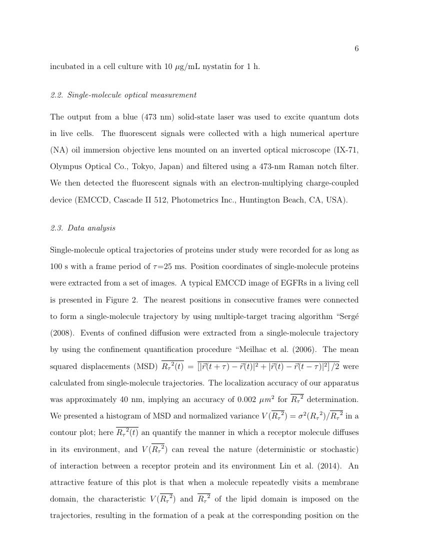 Example of Bioscience Horizons: The International Journal of Student Research format
