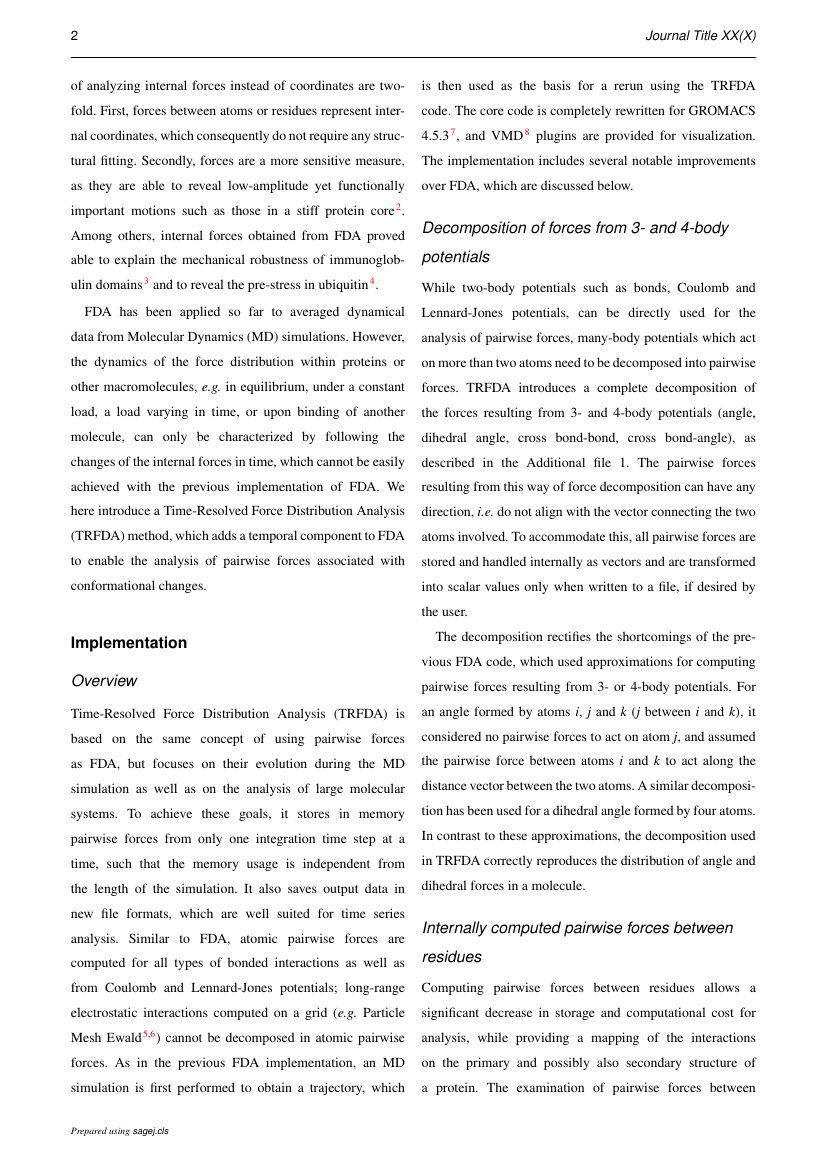 Example of American Journal of Lifestyle Medicine format