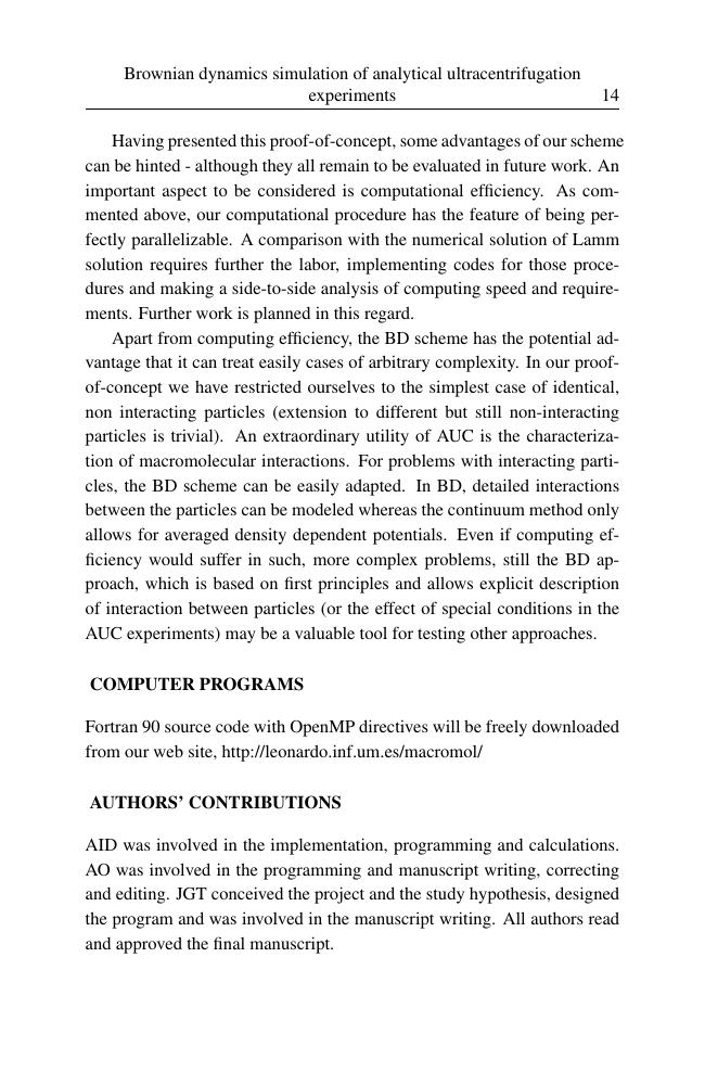 Example of Community Development Journal format