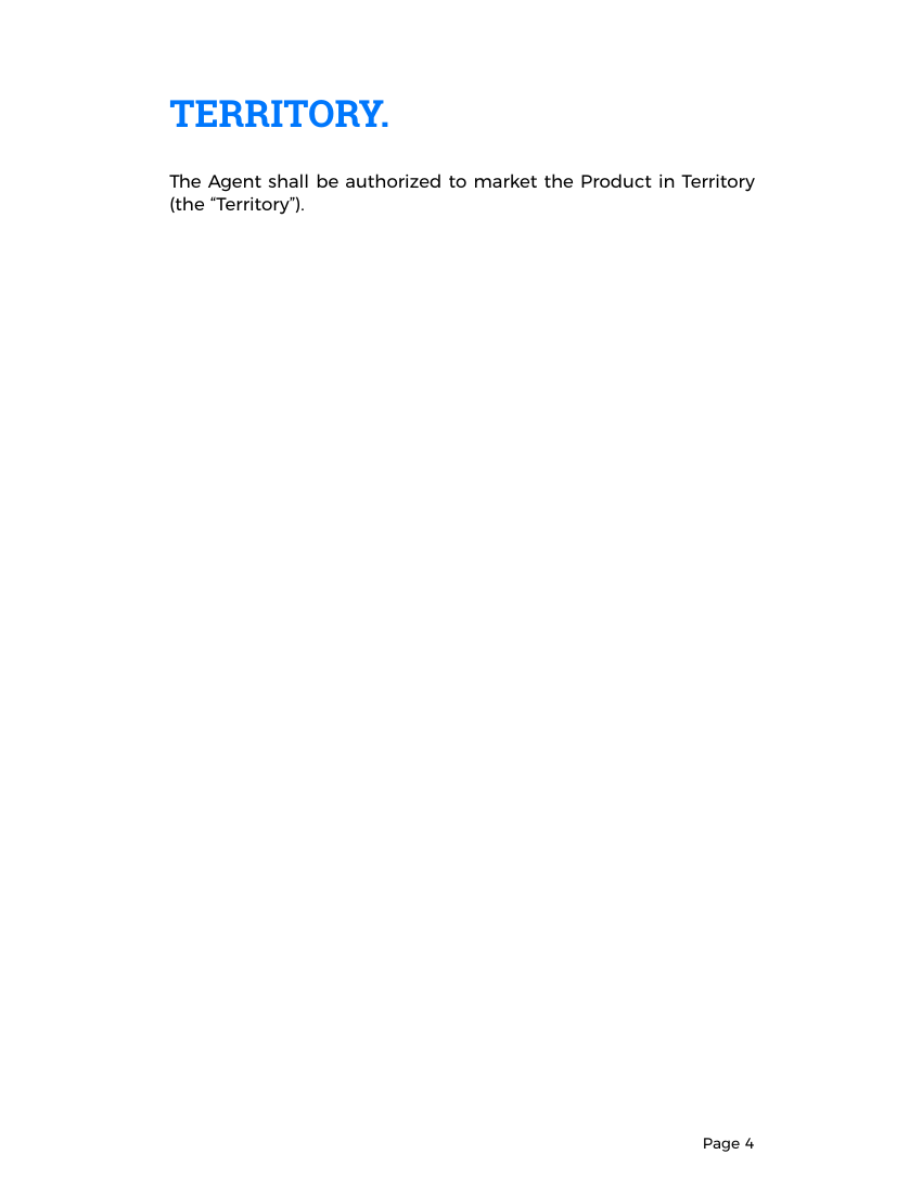 Example of Agency Agreement Template format